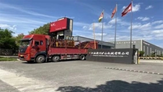Delivery of Small Mobile Crushing Station